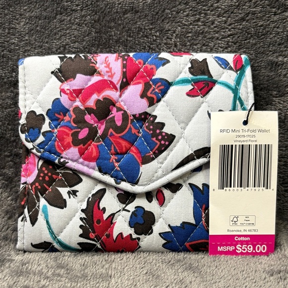 Vera Bradley Multicolor Floral Wallet NWT - Picture 3 of 10